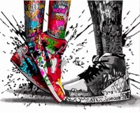 Картина по номерам Strateg Любовь в Jordan (SS6789)