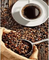 Картина по номерам Strateg Невероятный кофе (DY400)