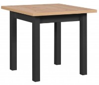 Обеденный стол Drewmix Max 8 Artisan/Black Legs