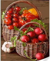 Картина по номерам Strateg Овощной натюрморт (GS1597)