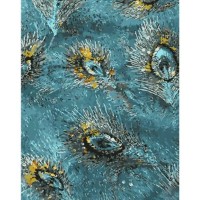 Tablou pe numere Strateg Перья павлина (GS1447)