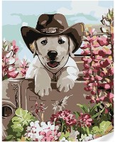 Tablou pe numere Strateg Песик на страже (SS1024)