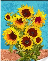 Картина по номерам Strateg Подсолнухи (GS1623)