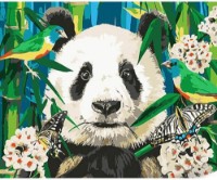 Картина по номерам Strateg Рай для панды (SS1054)