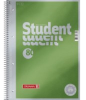 Caiet Brunnen A4/80p Premium Student Green