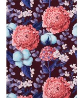 Блокнот Axent A5 Bloom 96p Violet 8456-3-A