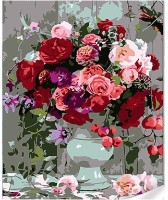 Картина по номерам Strateg Роскошный букет (SS1105)