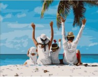 Картина по номерам Strateg Семейный отдых (HH003)