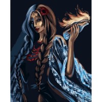 Картина по номерам Strateg Украинское фэнтези (GS843)