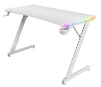 Геймерский стол Trust GXT 709W Luminus White (25328)