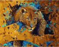 Tablou pe numere Strateg Уставший леопард (GS1008)