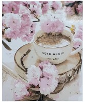 Картина по номерам Strateg Утренний кофе среди цветов (GS108)