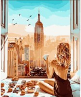 Картина по номерам Strateg Утро в Нью-Йорк (HH034)