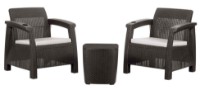 Set mobila de grădină Hola Ferrara Star Wengue 0434029