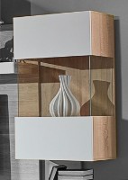 Raft de perete Ambianta Palermo suspendat sticla 0.6m Alb Bardolino