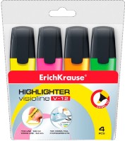 Маркеры Erich Krause Visioline V-12 (53419) 4pcs