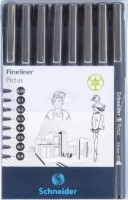 Pix liner Schneider Fineliner Pictus 197598 8pcs