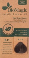 Vopsea pentru păr BioMagic 6.11 60ml Intense Ash Dark Blonde