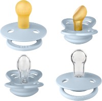 Пустышка BIBS Baby Try-It Collection 4 Pack 0+ months Baby Blue (91342)