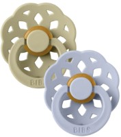 Suzeta BIBS Boheme 2 Pack 0+ months Khaki/Dusty Blue (230132)