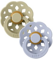 Пустышка BIBS Boheme 2 Pack 6+ months Khaki/Dusty Blue (240132)