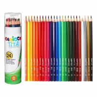 Creioane colorate Carioca Tita Tube  24pcs (43341)