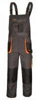 Полукомбинезон рабочий Art.MaSter Classic Graphite/Black/Orange, s.52