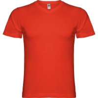 Мужская футболка Roly Samoyedo 6503 Red, s.M