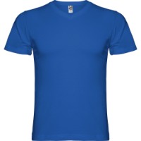 Мужская футболка Roly Samoyedo 6503 Royal Blue, s.XL