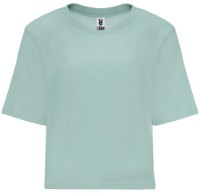 Женская футболка Roly Dominica 6687 Washed Blue, s.M