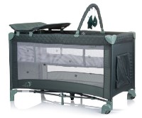 Pătuț pliabil Chipolino Luna Pastel Green (KOSILU244PG)