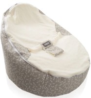 Poziționer pentru bebelúș BabyJem Grey Flower (348)