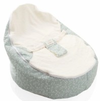 Poziționer pentru bebelúș BabyJem Mint Flower (348)