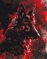 Tablou pe numere Brushme Рубиновый страж (BS53942)