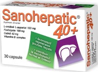 Пищевая добавка Zdrovit Sanohepatic 40+ 30cap