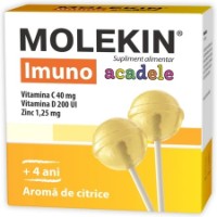 Леденцы Zdrovit Molekin Imuno acadele +4 12pcs