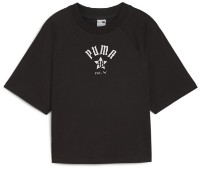 Женская футболка Puma Classics Play Paris Relaxed Tee Puma Black, s.L