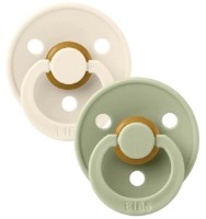 Пустышка BIBS Colour 2 Pack - Ivory/Sage 6+ months (120241)