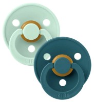 Пустышка BIBS Colour 2 Pack - Nordic Mint/Forest Lake 0+ months (110293)