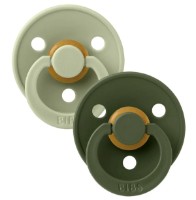 Пустышка BIBS Colour 2 Pack - Sage/Hunter Green 18+ months (130212)