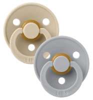 Пустышка BIBS Colour 2 Pack - Vanilla/Cloud 0+ months (110414)