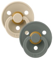 Пустышка BIBS Colour 2 Pack - Vanilla/Pine 0+ months (110431)