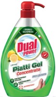 Средство для мытья посуды Dual Power Lemon 1L