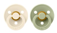 Пустышка BIBS Colour Symmetrical 2 Pack 0+ months Ivory/Sage (2121416)