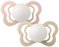 Пустышка BIBS Couture Glow 2 Pack - Blush/Vanilla 0+ months (1800319)