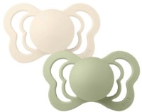 Пустышка BIBS Couture Latex 2 Pack - Ivory/Sage 6+ months (1810309)