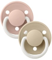 Пустышка BIBS De Lux 2 Pack 0-36months Glow Blush/Vanilla (150216)