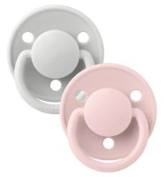 Пустышка BIBS De Lux 2 Pack 0-36months Haze/Blossom (150229)