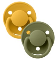 Пустышка BIBS De Lux 2 Pack 0-36months Honey Bee/Olive (150224)