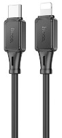 USB Кабель Hoco X101 Assistant USB-C to Lightning 1m Black
